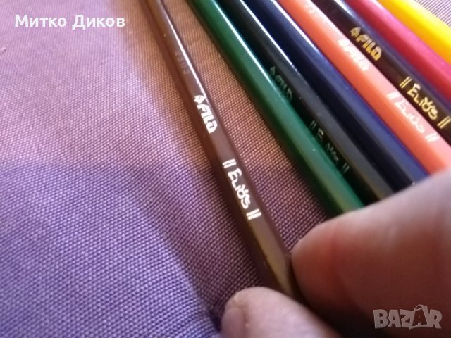 Цветни моливи маркови 20 броя Фила-Фантазия и Мъпед, снимка 4 - Ученически пособия, канцеларски материали - 44404032