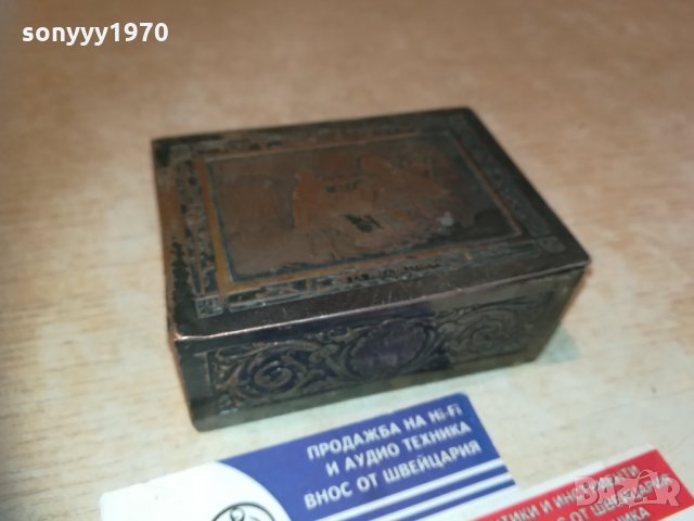 красива метална кутия-внос франция 10х7х4см, снимка 11 - Колекции - 30203938