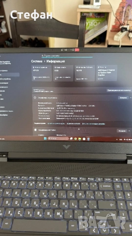 Лаптоп HP VICTUS , снимка 5 - Лаптопи за игри - 54329898