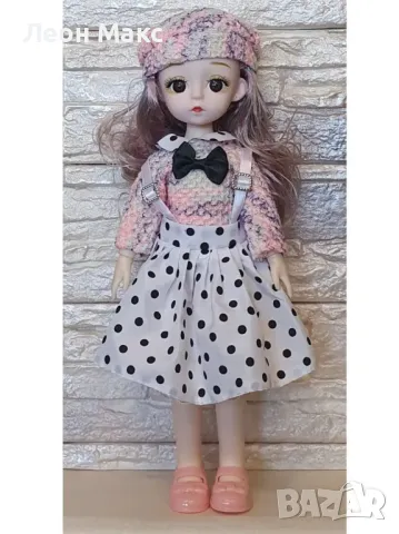Кукла със стъклени очи и подвижни части на тялото , снимка 3 - Кукли - 48421251