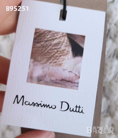 Massimo Dutti Нов Бял Пуловер с ажурна плетка XS, снимка 7 - Блузи с дълъг ръкав и пуловери - 42483997