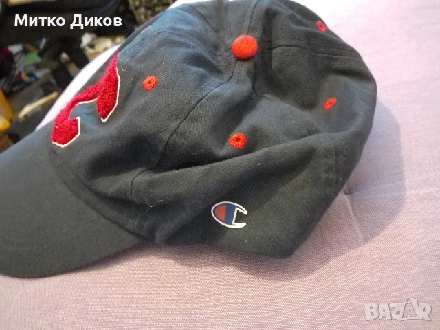 Бейзболна шапка Champion на  Cleveland Indians нова памучна, снимка 3 - Други спортове - 53902766