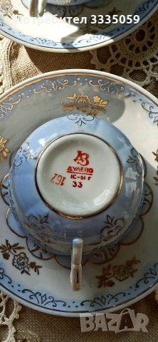 Руски сет ДУЛЕВО 1961 г., снимка 7 - Антикварни и старинни предмети - 37207933