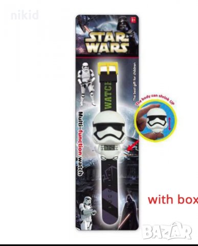  детски часовник електронен Dart darth Vader Дарт Вeйдър Star Wars Междузвездни войни , снимка 5 - Детски - 30968318