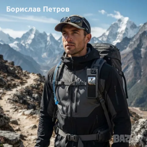 Преносима Body камера 1080P Full HD с 1.3″ дисплей, въртящ се обектив 180°, нощно виждане и аудиозап, снимка 3 - HD камери - 55799583