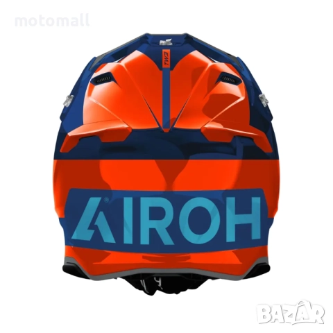 НОВО! AIROH Twist 3 Fancy Orange/Blue Gloss , снимка 2 - Аксесоари и консумативи - 52134774