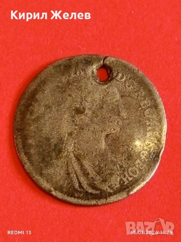 Сребърна монета 10 кройцера 1742г. Мария Терезия Австрия за КОЛЕКЦИЯ 52904, снимка 8 - Нумизматика и бонистика - 53106717