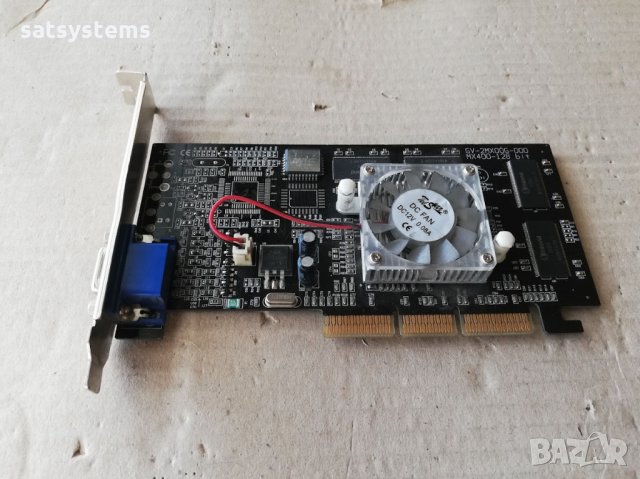 Видео карта NVidia GeForce 2 Axle3D MX400 32MB SDR 128bit AGP, снимка 5 - Видеокарти - 30940979