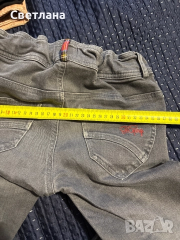 Дънки сиви , снимка 4 - Детски панталони и дънки - 51945260