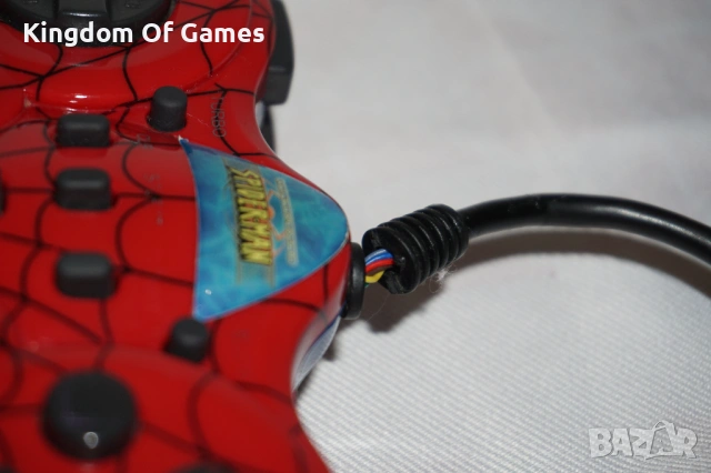 Оригинален Контролер Spider-Pad Marvel Naki за Playstation 2  ТЕСТВАН И РАБОТЕЩ, снимка 17 - Аксесоари - 54312209