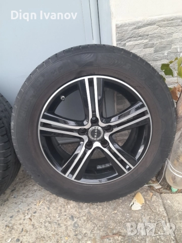 Лети джанти 16" 5х105, снимка 3 - Гуми и джанти - 52180563