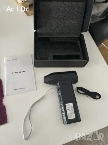 Мощен и лесно преносим малък турбо вентилатор с 130 000 оборота, снимка 2 - Други инструменти - 50233913