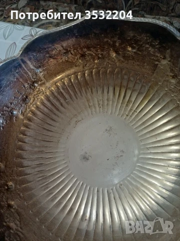 Антикварна посребрена купа, снимка 11 - Антикварни и старинни предмети - 51251417