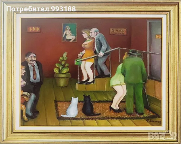 картина масло платно