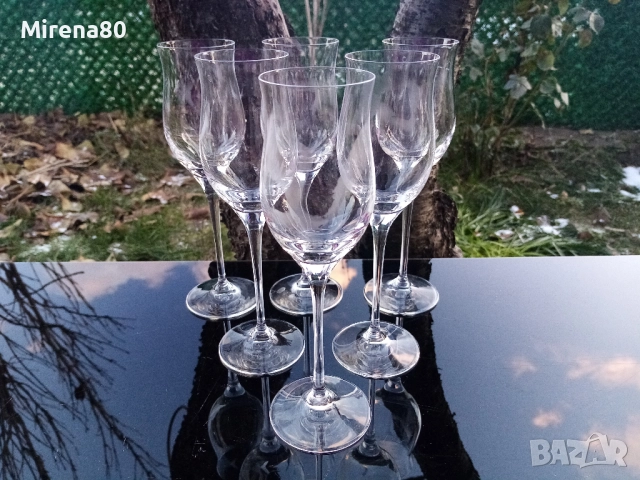 Кристален сервиз за вино