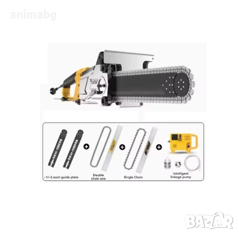 ANIMABG Професионална машина за бързо рязане на бетон, Тухли и камъни, Модел AC480, снимка 5 - Други инструменти - 53198675