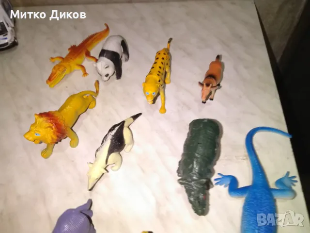 Сет животни пластмасови нови от джунглата 10броя, снимка 9 - Фигурки - 49625024