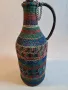 ретро плетено шише дамаджана  3/2, снимка 1