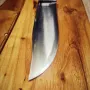 Ловен нож масивен с дръжка от еленов рог, снимка 14