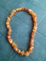 Кехлибар - гердан колие огърлица носия, снимка 1