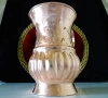 Медна кана,кована чиста червена мед,птици,печат. , снимка 4
