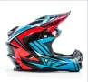fly racing default red black white каска крос мотор мото к, снимка 7