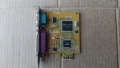 SUNIX MIO5469A Multi-I/O RS-232 Serial & Parallel PCI-Е Expansion Card, снимка 1