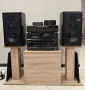 🔊Ретро аудио сет TECHNICS - ресийвър с дистанционно, CD плеър с дистанционно, дек и колони🔉, снимка 1