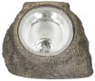 Соларен фенер с каменен дизайн/Пластмасов,10х7х20 см, снимка 2