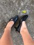 Черни обувки естествена кожа на ниско токче 37 номер, снимка 1 - Дамски елегантни обувки - 22716482