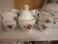 Сервиз за кафе с рядък декор., снимка 2