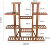 ПРОМОЦИЯ Стелаж за саксийни цветя от борова дървесина XJJ149, снимка 5