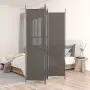 vidaXL Параван за стая, 3 панела, антрацит, 150x200 cм, текстил, снимка 2