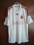 AC Milan David Beckham Adidas оригинална фланелка тениска Милан Бекъм , снимка 2