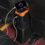 Подлакътник с 6 USB порта, поставка за чаша и място за съхранение, снимка 3