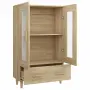 vidaXL Висок шкаф, сонома дъб, 70x31x115 см, инженерно дърво, снимка 6