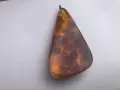 стара голяма, кехлибарена висулка, снимка 8