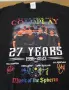 Led Zeppelin, Bruce Springsteen, Coldplay, Pink Floyd метъл рок концерт тениски, снимка 10