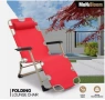 Многофункционален сгъваем шезлонг стол NS6012 – стол, шезлонг и легло 3в1, до 140 кг, снимка 4
