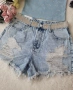 ⚜️Дамски къси дънки с камъчета , снимка 5