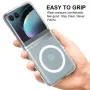 Motorola Razr 50 – Прозрачен Магнитен Калъф с MagSafe Удароустойчив и Устойчив на Надраскване + Прот, снимка 5