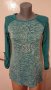ДАМСКА БЛУЗА с дантела  - Размер  S, снимка 1 - Блузи с дълъг ръкав и пуловери - 42868432