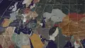 Голяма карта на света Lapis Lazuli Gemstone map, снимка 8