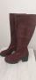 Дамски велурени ботуши , снимка 6