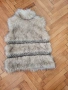 Дамски бежов елек, снимка 3