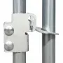 vidaXL Птичарник на открито, 2,75x4x1,92 м, поцинкована стомана, снимка 4
