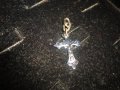 СПАСИ и СОХРАНИ МАЛКО МЕТАЛНО КРЪСТЧЕ РАЗПЯТИЕ КРЪСТ ПРАВОСЛАВЕН 19314, снимка 3