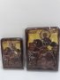 Малки икони със Свети Мина - Закрилникът на семейството, р-ри 17 / 11,5 см , икона на платно, снимка 4