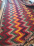 Вълнен ръчно тъкан килим/тип черга, снимка 1 - Килими - 36563784