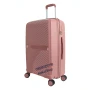 Куфар на колелца-42.5x24x66 см./розов куфар на колелца, снимка 2
